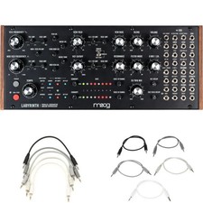 Moog Labyrinth Semi-modular Parallel Generative Analog Synthesizer with Patch