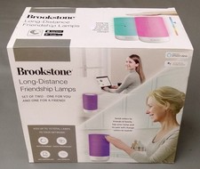 Brookstone Long Distance Friendship Lamps 2 Touch WiFi As-Is App Discontinued