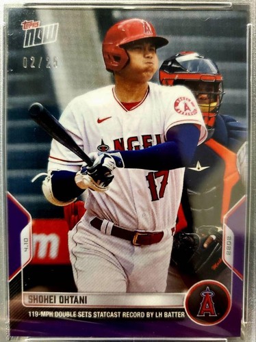 PSA10 Shohei Ohtani 2022 Topps Now Purple /25 #31 Angels Limited Rare Card - Picture 4 of 5