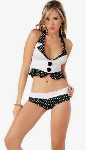 All'Ingrosso Rave Bikini Costume Gonna Gogo Stripper Ballerina Intimo S M L XL - Picture 18 of 49