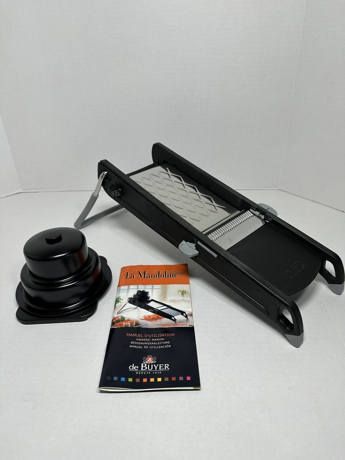De Buyer La Mandoline Swing Rogue Black Kitchen Cutting Tool Slicer France