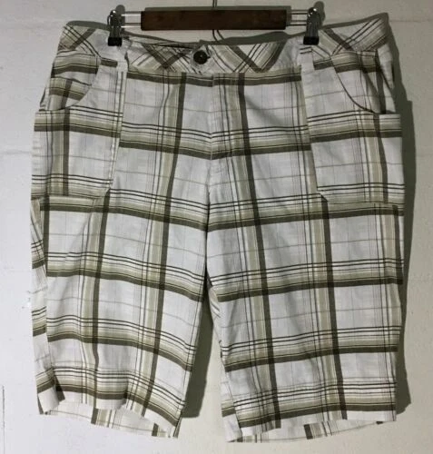 Pantalones Cortos de cuadros Venezia para De mujer