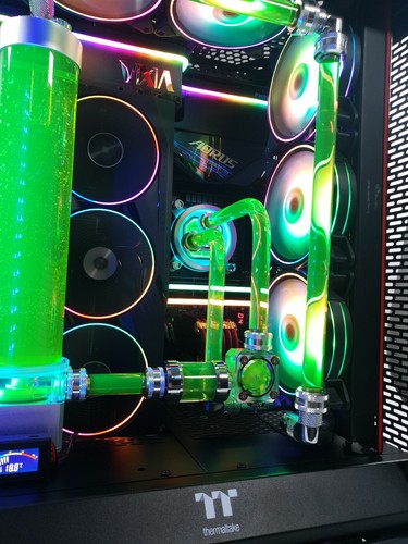 WATERCOOLED GAMING PC VIXIA CUSTOM RTX 4070TI SUPER INTEL i7 14700K NVME 2TB - Picture 10 of 24