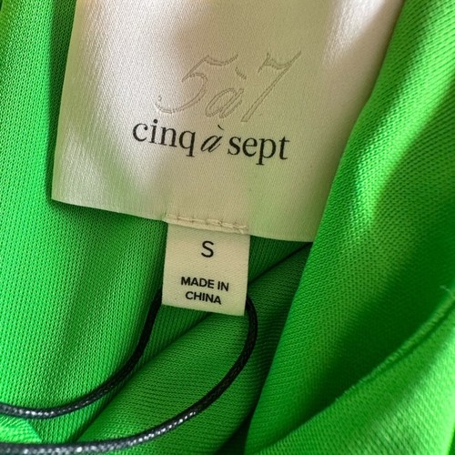 Cinq a Sept Vera Green Sleeveless Midi Dress Size Small NWT - 第 4/16 張圖片