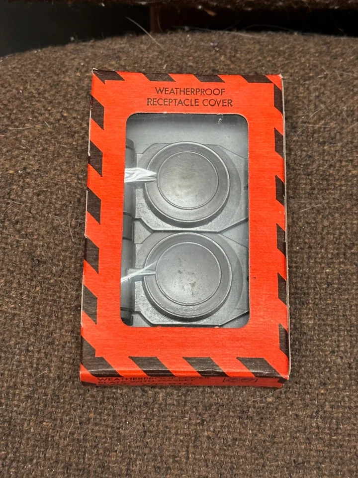 COVER PLATE OUTDOOR Weatherproof Duplex Receptacle Aluminum & Gasket NEW WR81C - Image 3 of 4