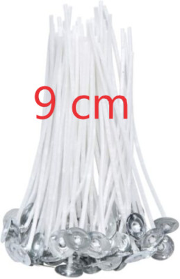 Öllampendochte 10 Stück – Dicke Baumwolle, 10 X 1 Cm, Für Kerzenöllampen, Gartenfackeln & Alkohollampen
