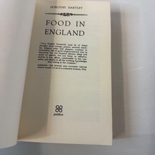 Food In England By Dorothy Hartley 2012 Large Illustrated Paperback Cookery Book - Picture 8 of 13