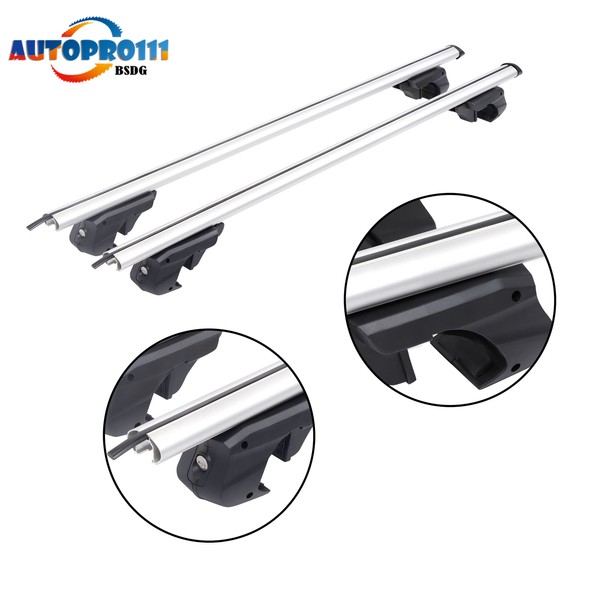 NEU Aluminium DachträGer FüR VW Tiguan Typ 5N 2007-2016-image