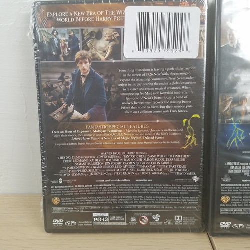Fantastic Beasts and Where to Find Them & Crimes of Grindelwald Brand New Sealed - Picture 4 of 9