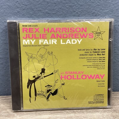 ALAN JAY LERNER - My Fair Lady (1959 Original London Cast) - CD - Cast NEW