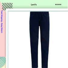 Levi's Girls Pull On Denim Leggings  Various, Black 14 