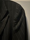 My Michelle Black W/ Pink Pin Stripe Women's Size 9/10 Suit Jacket ONLY Vintage — photo 6