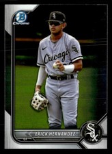 2022 Bowman Draft #BDC-57 Erick Hernandez Chrome Card Chicago White Sox