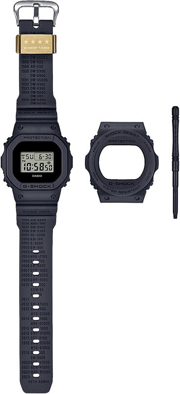Casio G-Shock DWE-5657RE-1JR 40th Anniversary REMASTER BLACK