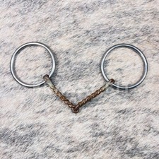 5.25" Reinsman Copper Twisted Snaffle