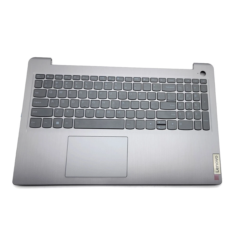 New Gray Palmrest For Lenovo ideapad 3 15IAU7 3 15ABA7 Keyboard Backlit Touchpad - Image 3 of 4