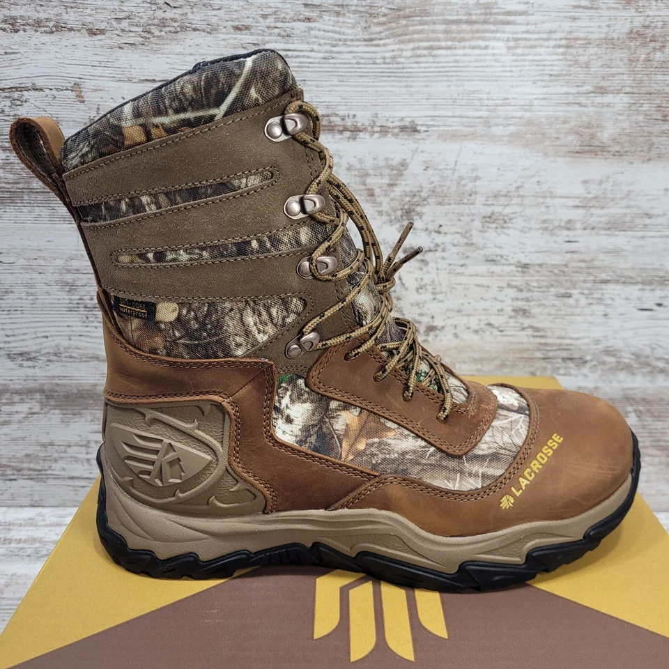 Women's LACROSSE 8" Windrose RealTree Edge 600G Hunting Boots 513364 Size 8 - Image 3 of 4
