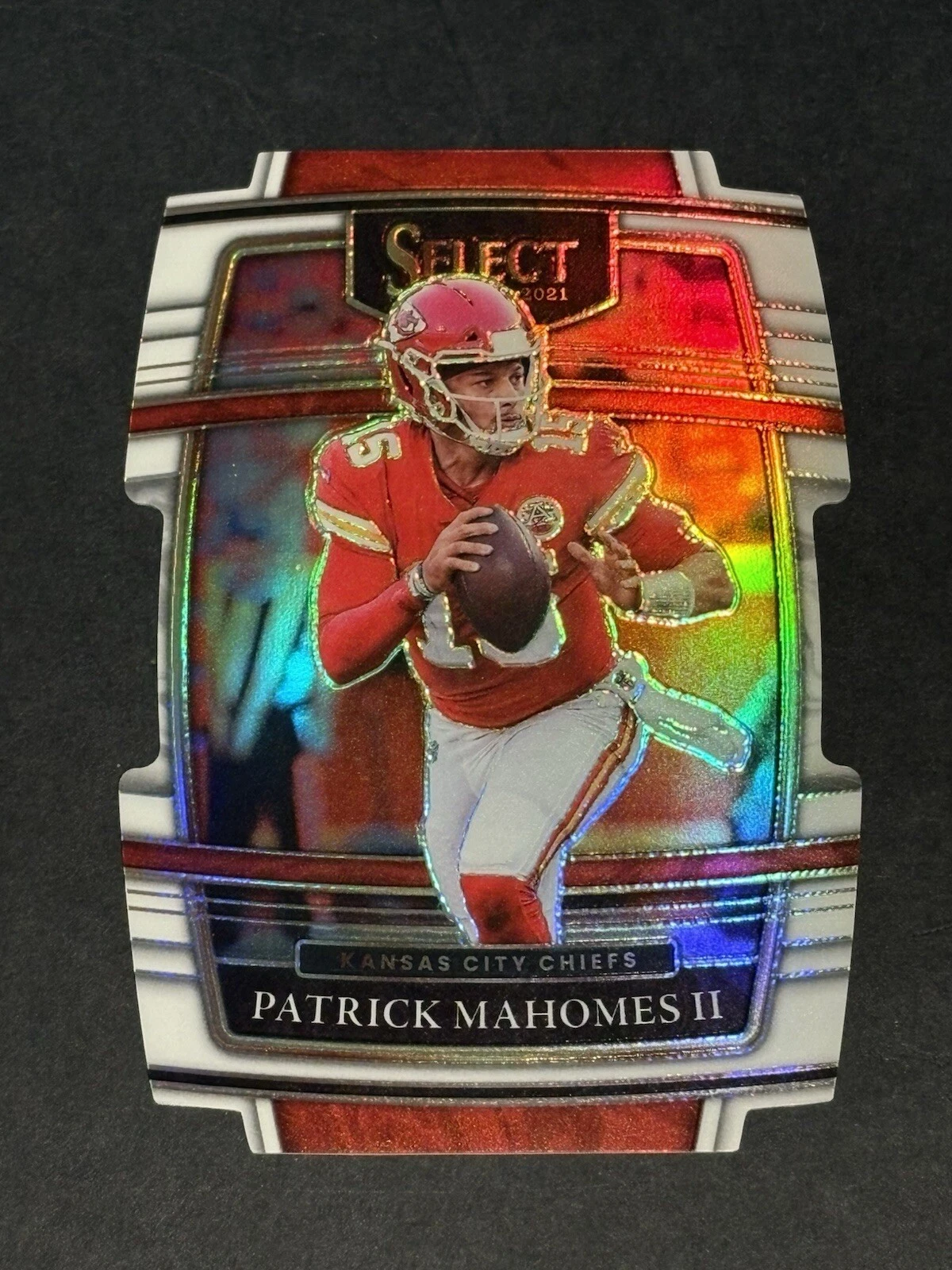 2021 Panini Select Patrick Mahomes II Concourse Level /99 White Die Cut #2