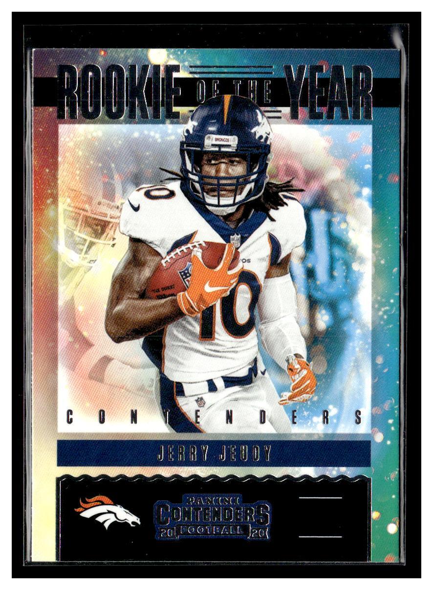 2020 Panini Contenders #RY-JJE Jerry Jeudy Rookie of the Year Contenders
