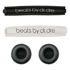 Beats By Dre Pro Detox Bandeau En Cuir Ou Oreillettes Pièces Partie Blanc Noir