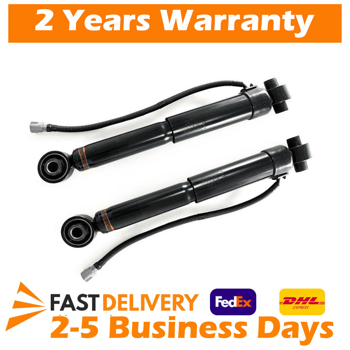 Pair Rear Left Right Electric Shock Absorbers For Toyota Sequoia 5.7L 2007-2019