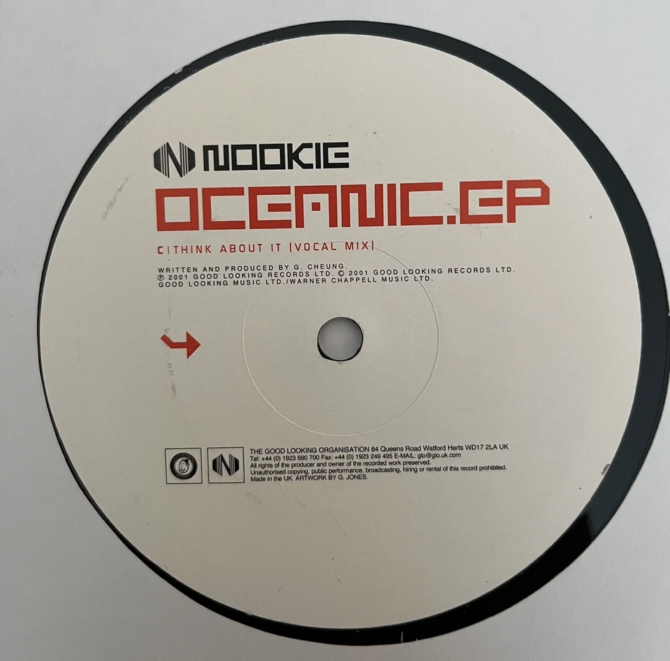 Nookie - Oceanic EP 2x12” Vinyl Good Looking Records LTJ Bukem New Mint - Image 4 of 4