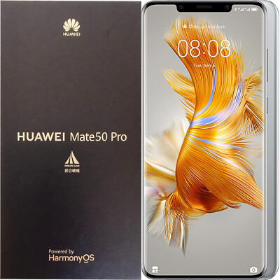 Huawei Mate 50 Pro 8GB 256GB グローバル版 Huawei Mate 50 Pro 4G Silver 256GB + 8GB Dual-SIM Factory
