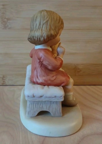 Figura de porcelana Enesco 1987 Memories of Yesterday "HUSH" #114553 - Imagen 3 de 8