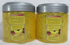Yankee Candle Fragrance Spheres Odor Beads Set Lot of 2 TROPICAL STARFRUIT