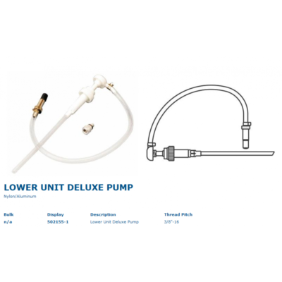 Sea-Dog 502155-1 Nylon/Aluminum Lower Unit Deluxe Pump | eBay