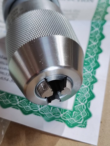 New Jacobs Keyless Drill Chuck High Precision 33JT Mount 33/64” Capacity # 9680 - Picture 7 of 8
