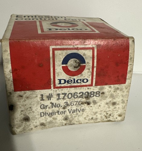 Delco 17062988 Air Bypass Diverter Valve Vintage NOS - Picture 2 of 4