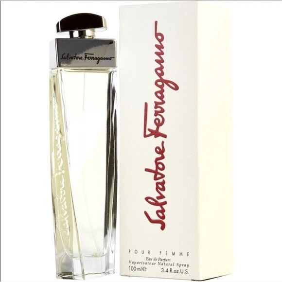 Salvatore Ferragamo Pour Femme 香水喷雾 3.4 盎司 100 毫升全新带盒 — 第 2/4 张图片