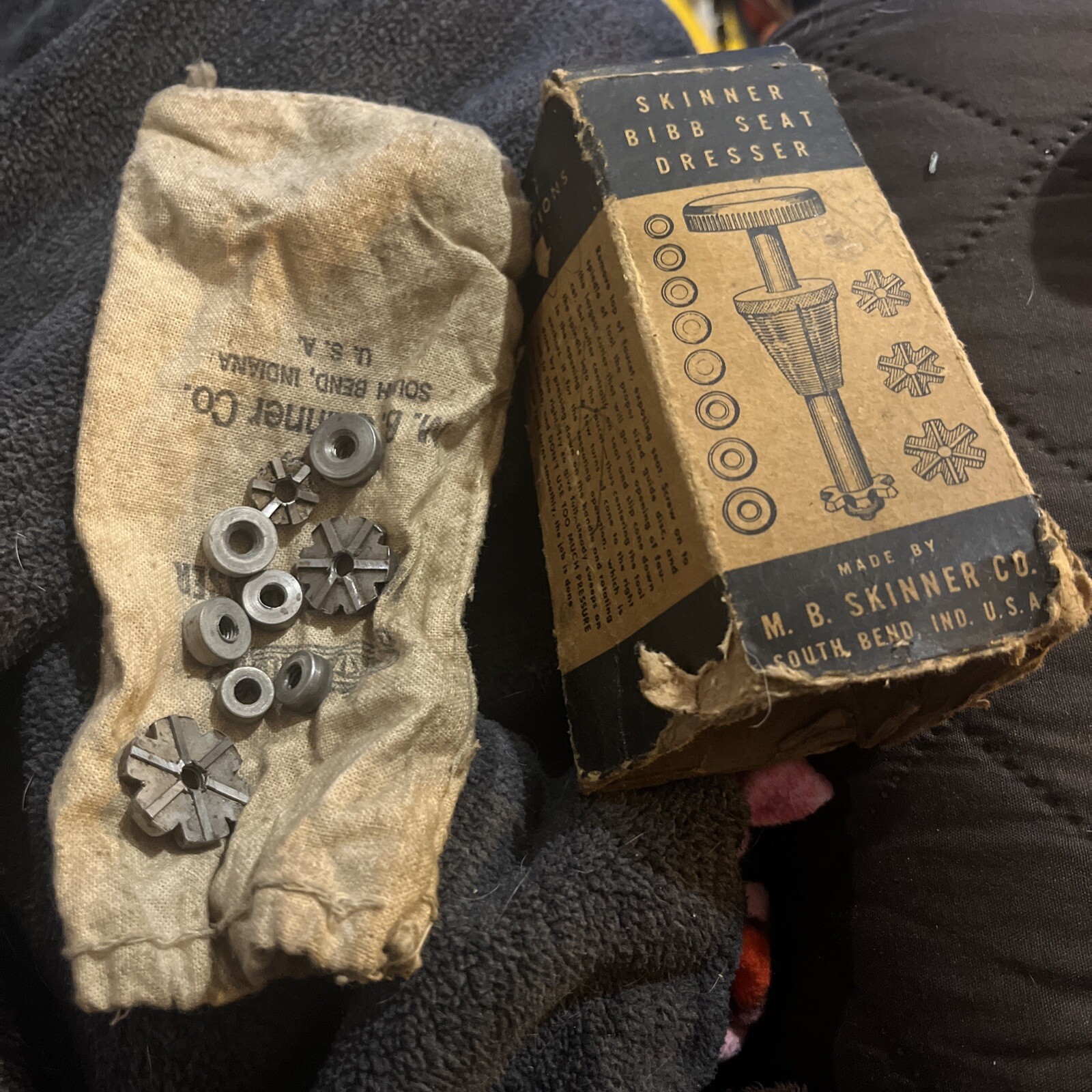 Vintage Skinner Bibb Seat Dresser Tool With Box eBay