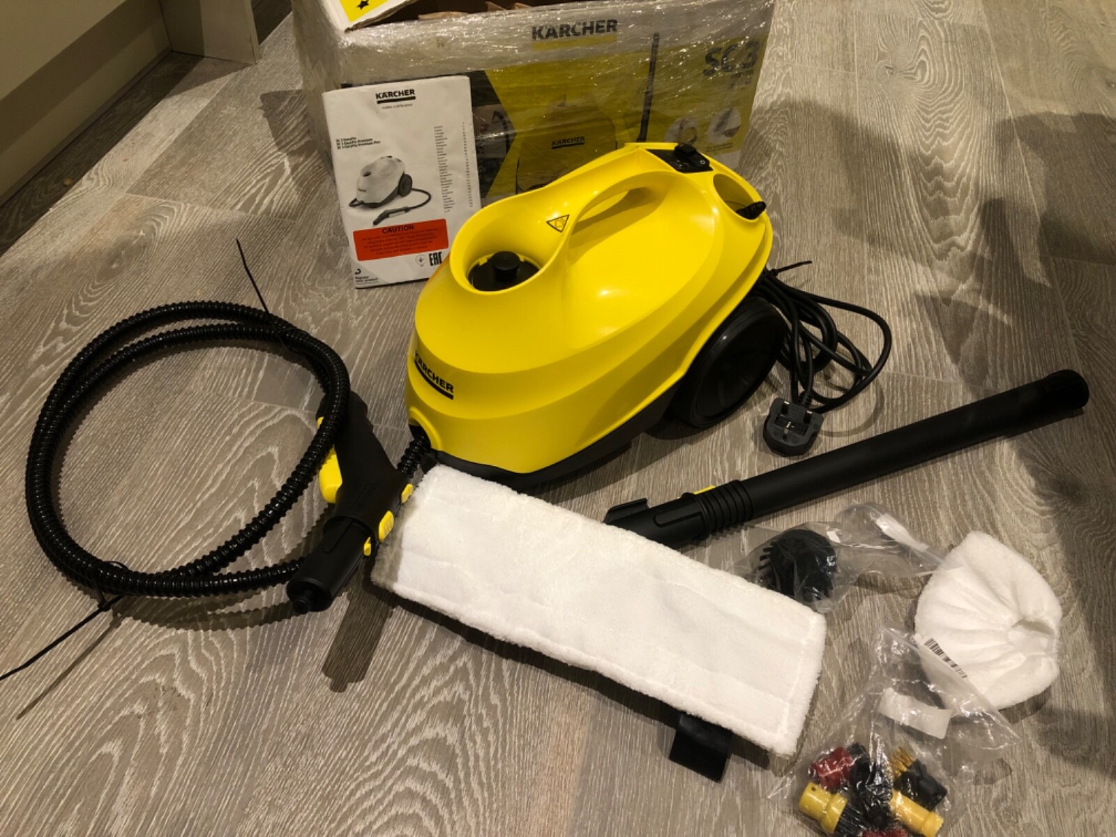 Karcher SC3 Easyfix Cylinder Steam Cleaner eBay
