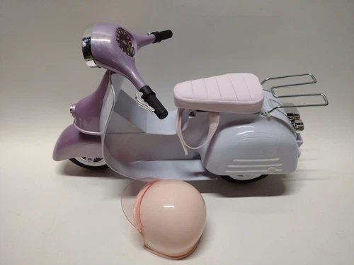 Our Generation OG Girl Doll Ride In Style Scooter " Violet & Blue W/Helmet