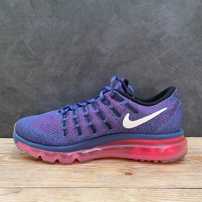 pink blue and purple air max