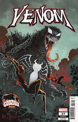 Venom Issue #37 - Dave Wachter - Godzilla | eBay