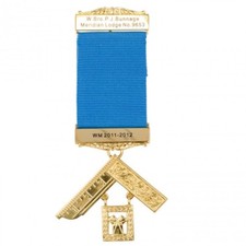 Craft Past Masters Breast Jewel with Engraved Details