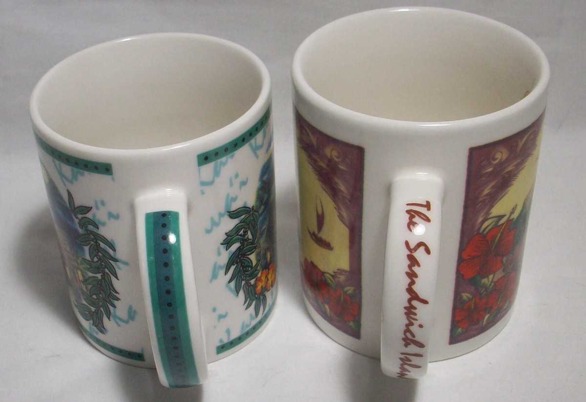 食器 HILO.M Vintage 1985 Hilo Hattie Hawaii Bird of Paradise Ceramic
