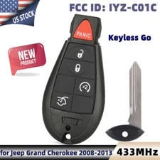 Keyless-GO Smart Key Proximity for 2008-2013 Jeep Grand Cherokee Fob IYZ-C01C