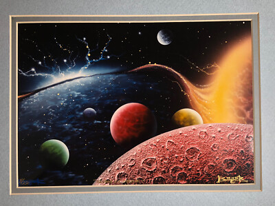 Ron Beller Art Print - Alpha and Omega - 8 of 250 - Planets - Solar System