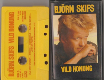 Björn Skifs   Vild Honung CASSETTE TAPE RARE OOP SWEDISH POP