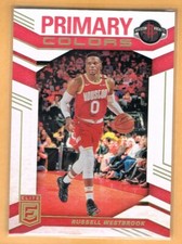 2019-20 Elite Primary Colors Russell Westbrook #2 Houston Rockets