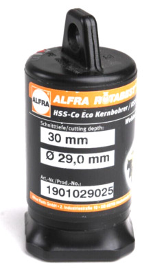 Alfra 1901029025 Ø29mm HSS-Co Eco Kernbohrer Core Cutter Schnitttiefe 30mm