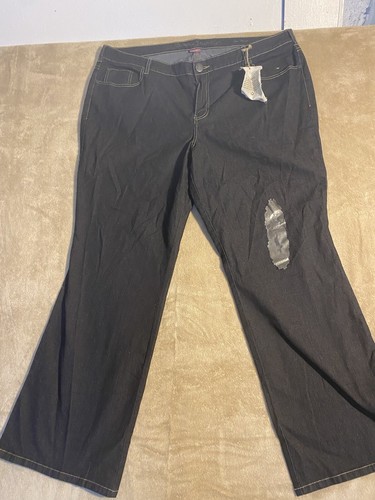Avenue Denim Blue Women Jeans Denim Casual Bootcut Size 22A NEW