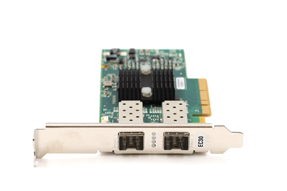 IBM Dual-Port 10GbE PCIe x8 RoCE SR SFP+ Network Adapter P/N: 00E1599 Tested - Image 3 of 4