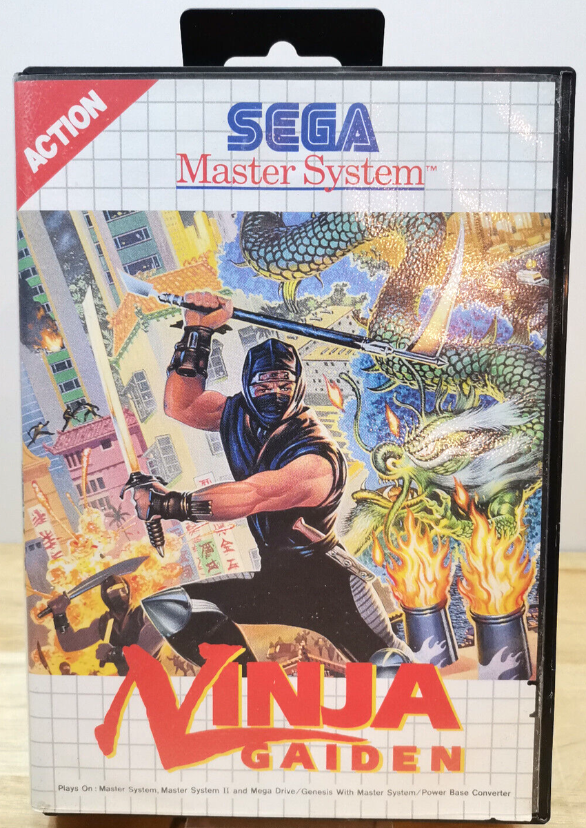Ninja Gaiden SEGA Master System - (CIB/OVP + Manual) From