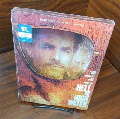 Hell or High Water Steelbook [4K + Blu-ray] NEW (Sealed)-Free Box SHIPPING