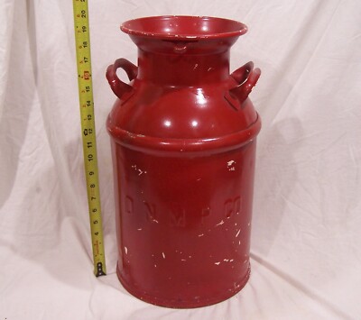 Metal Vintage Jug Milk Can D N M P CO SUPERIOR 10 GAL.